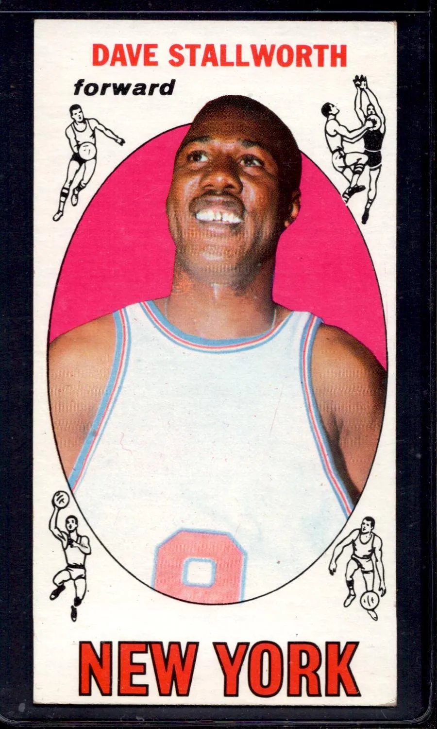 1969-70 Topps #74 Dave Stallworth New York Knicks Rookie Basketball Cards