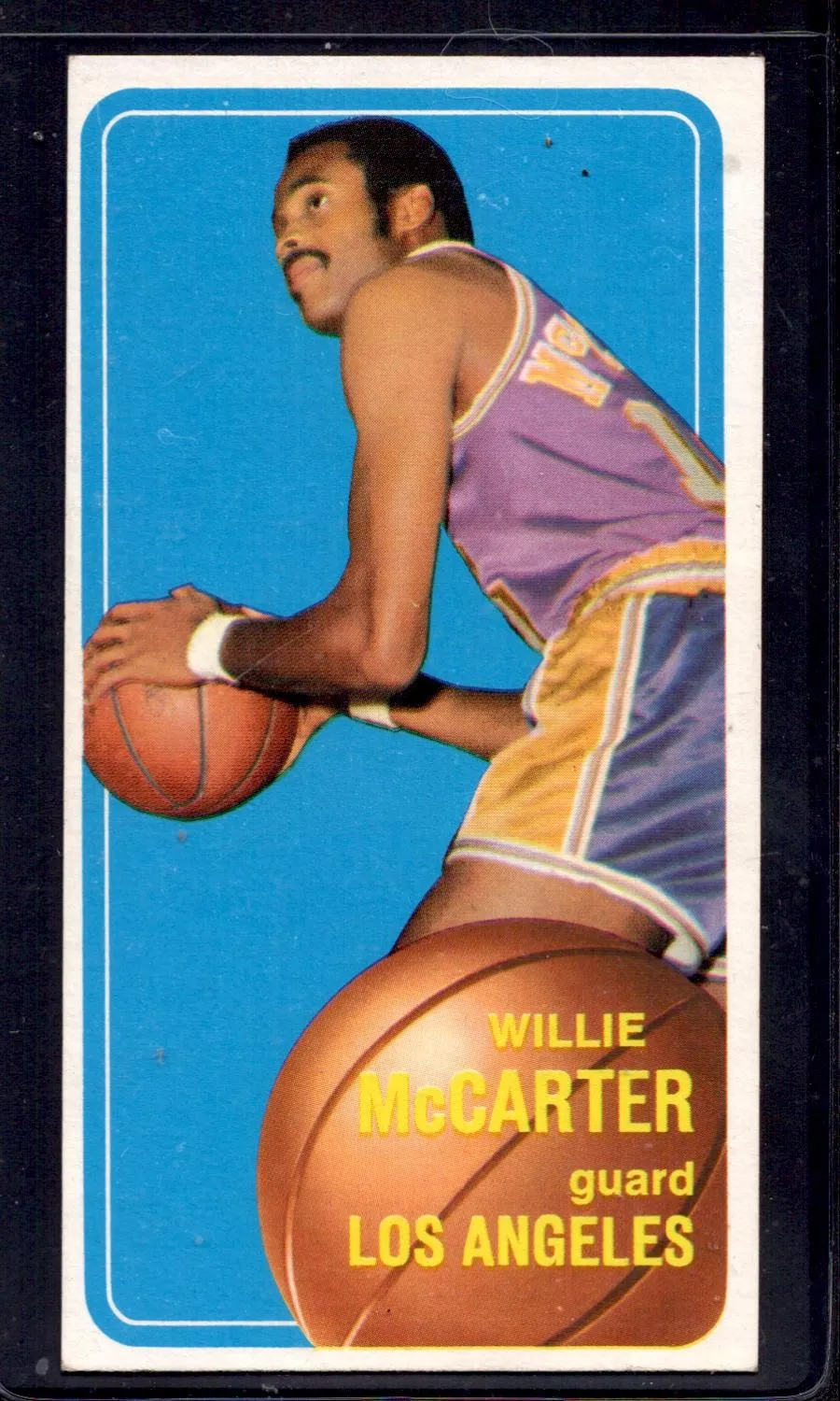 1970-71 Topps #141 Willie Mccarter Los Angeles Lakers Basketball Cards