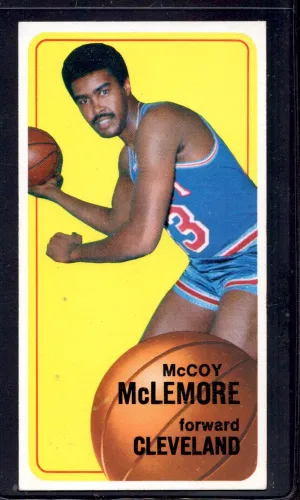 1970-71 Topps #19 McCoy McLemore Cleveland Cavaliers Basketball Cards