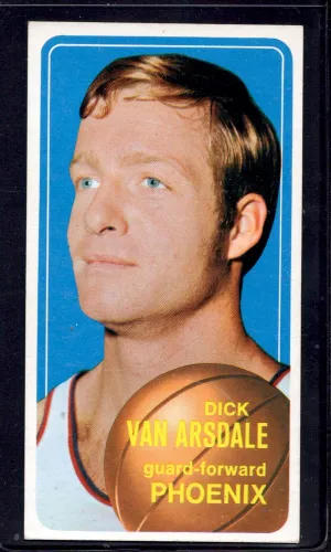 1970-71 Topps #45 Dick Van Arsdale Phoenix Suns Basketball Cards