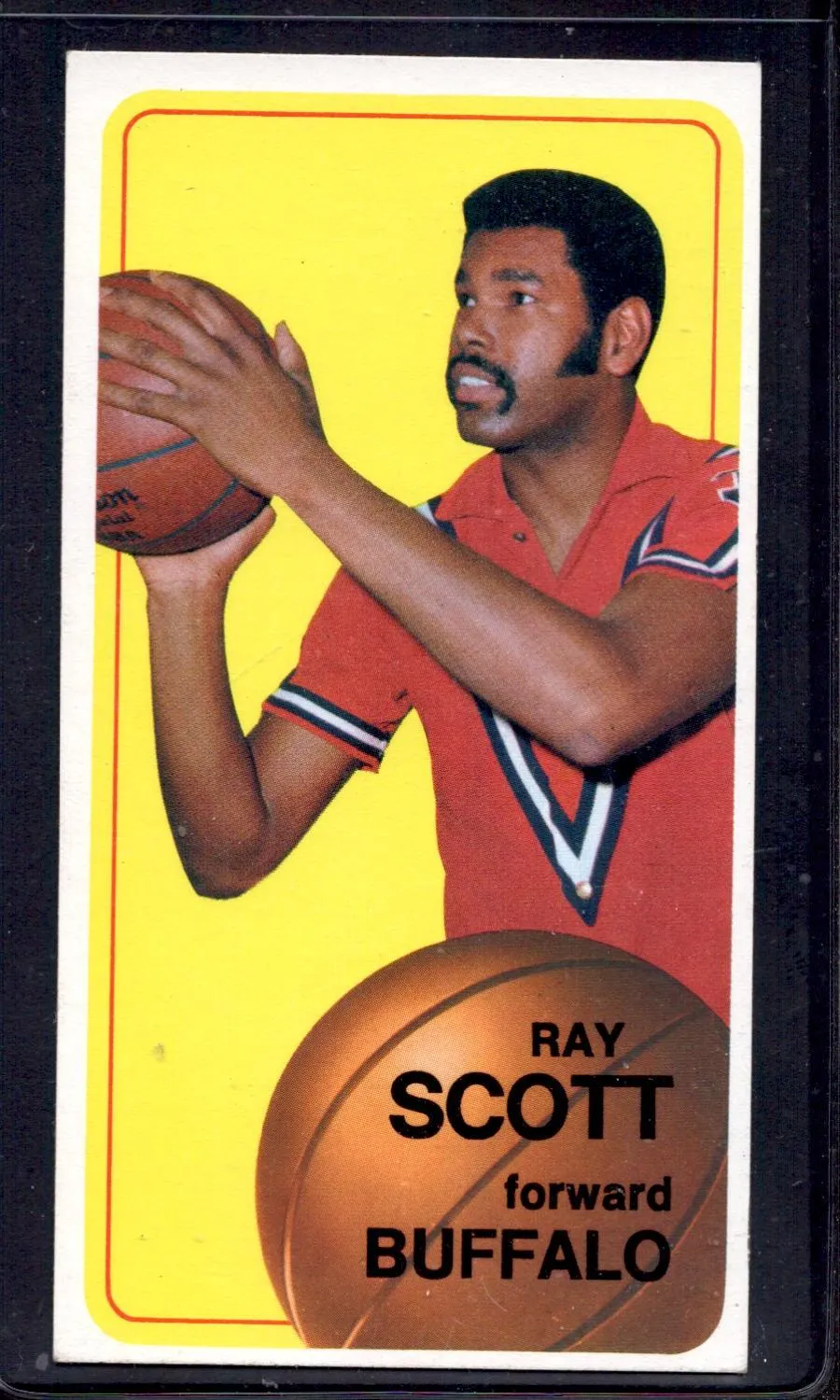 1970-71 Topps #48 Ray Scott Buffalo Braves Basketball Cards