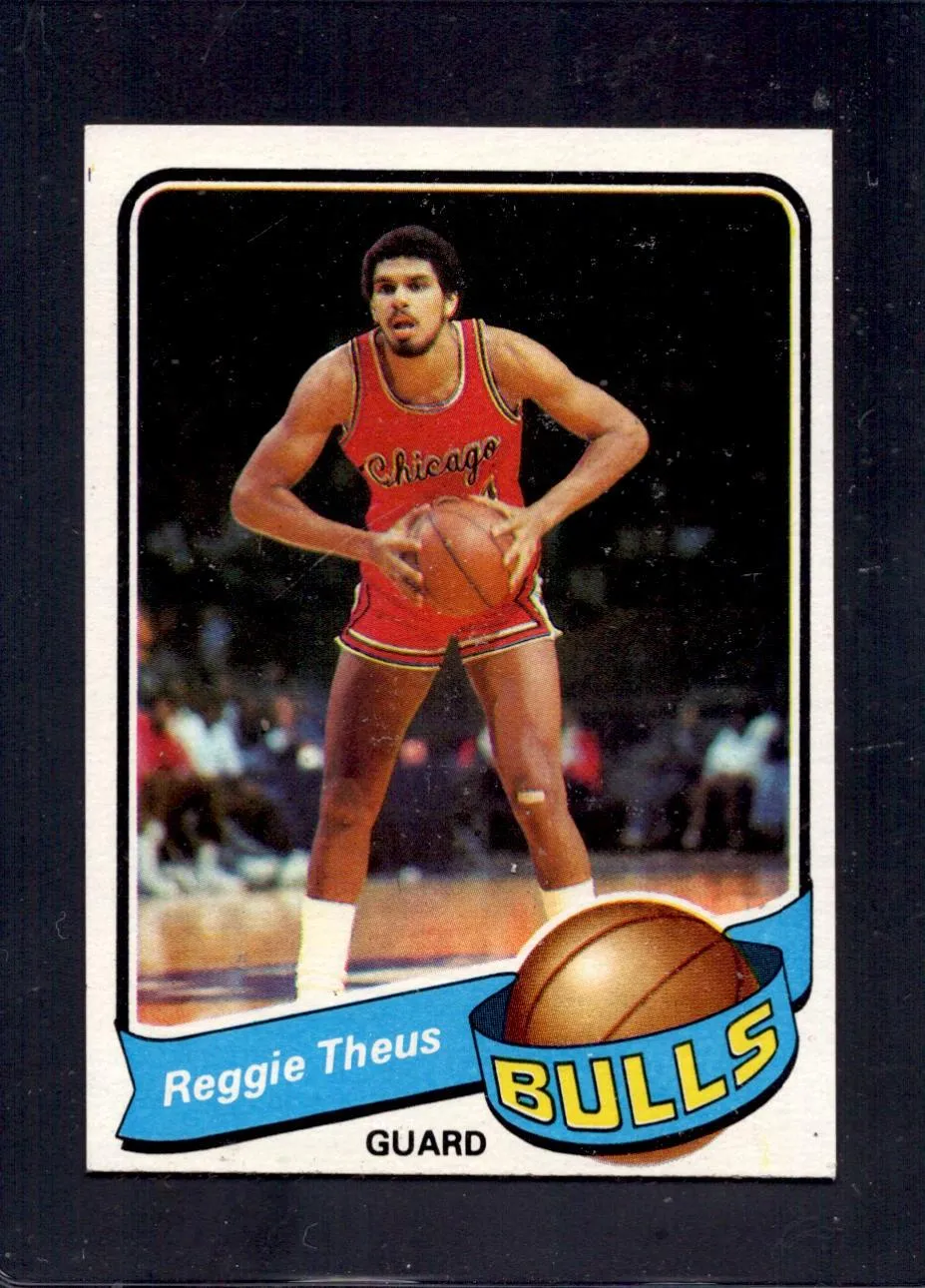 1979-80 Topps #44 Reggie Theus Chicago Bulls Rookie Basketball Cards