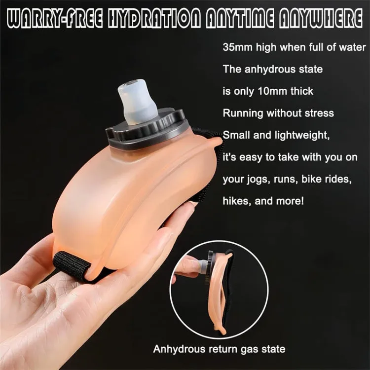 200ml Outdoor Running Wrist Water Bottle Hands Free Sports Cup(Skin Color)