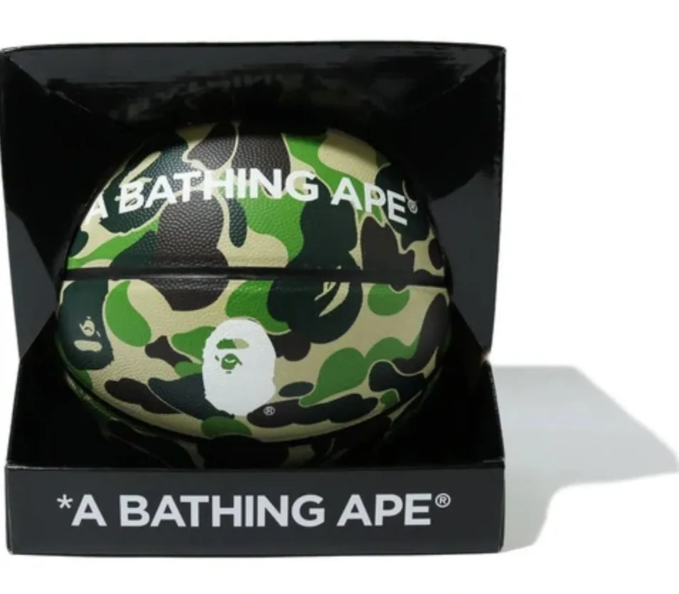 ABC Camo Basketball Art Object by Bape- A Bathing Ape