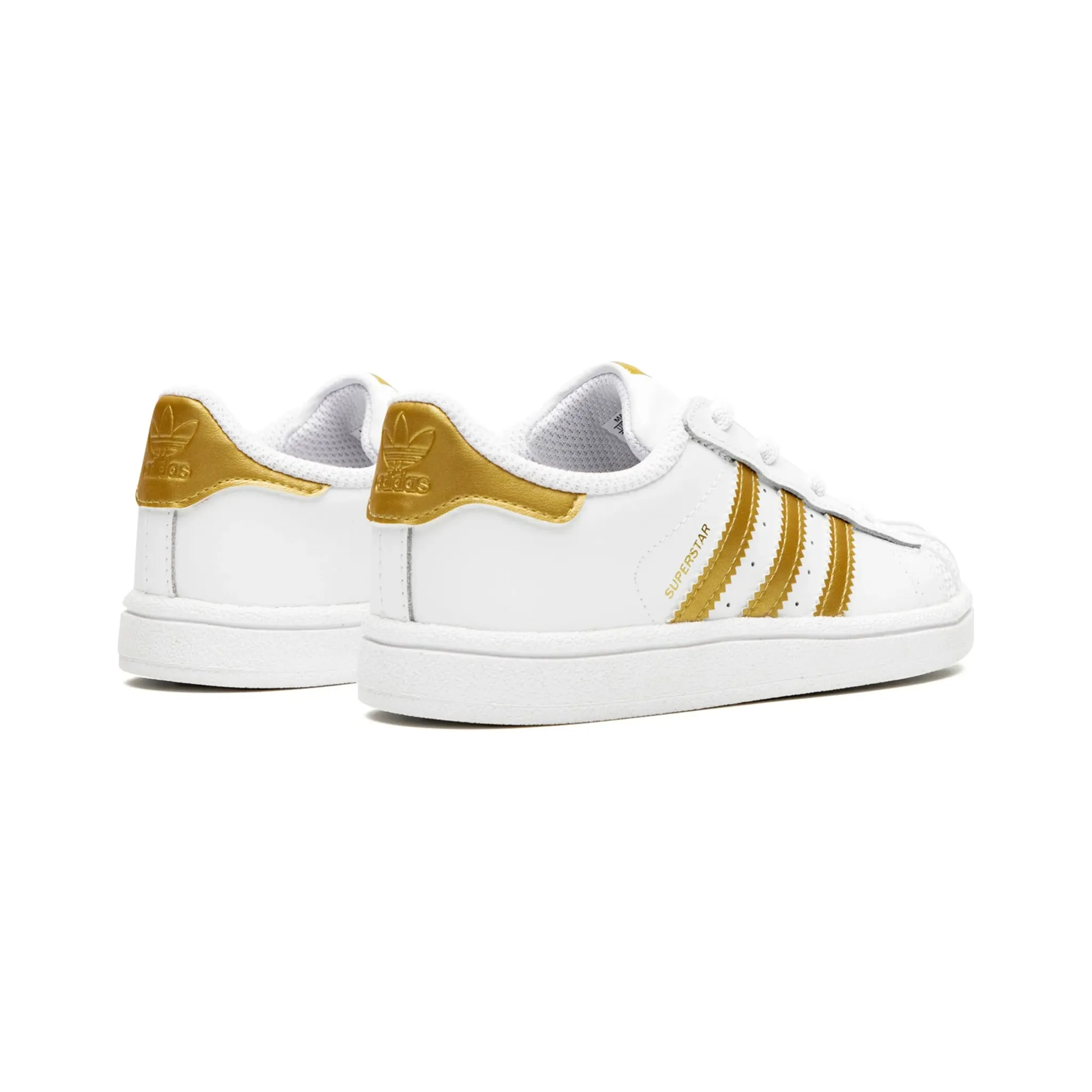 Adidas Kid's Superstar TD Shoes - White / Metallic Gold