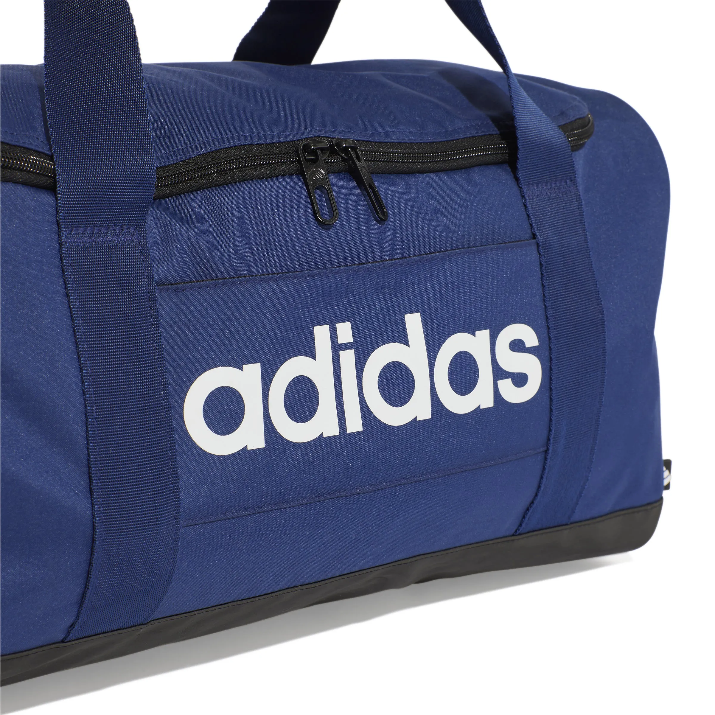 Adidas Linear Small Duffle Bag - Dark Blue/White