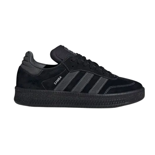 Adidas Men's Samba XLG Core Black Carbon Shoes - All Black