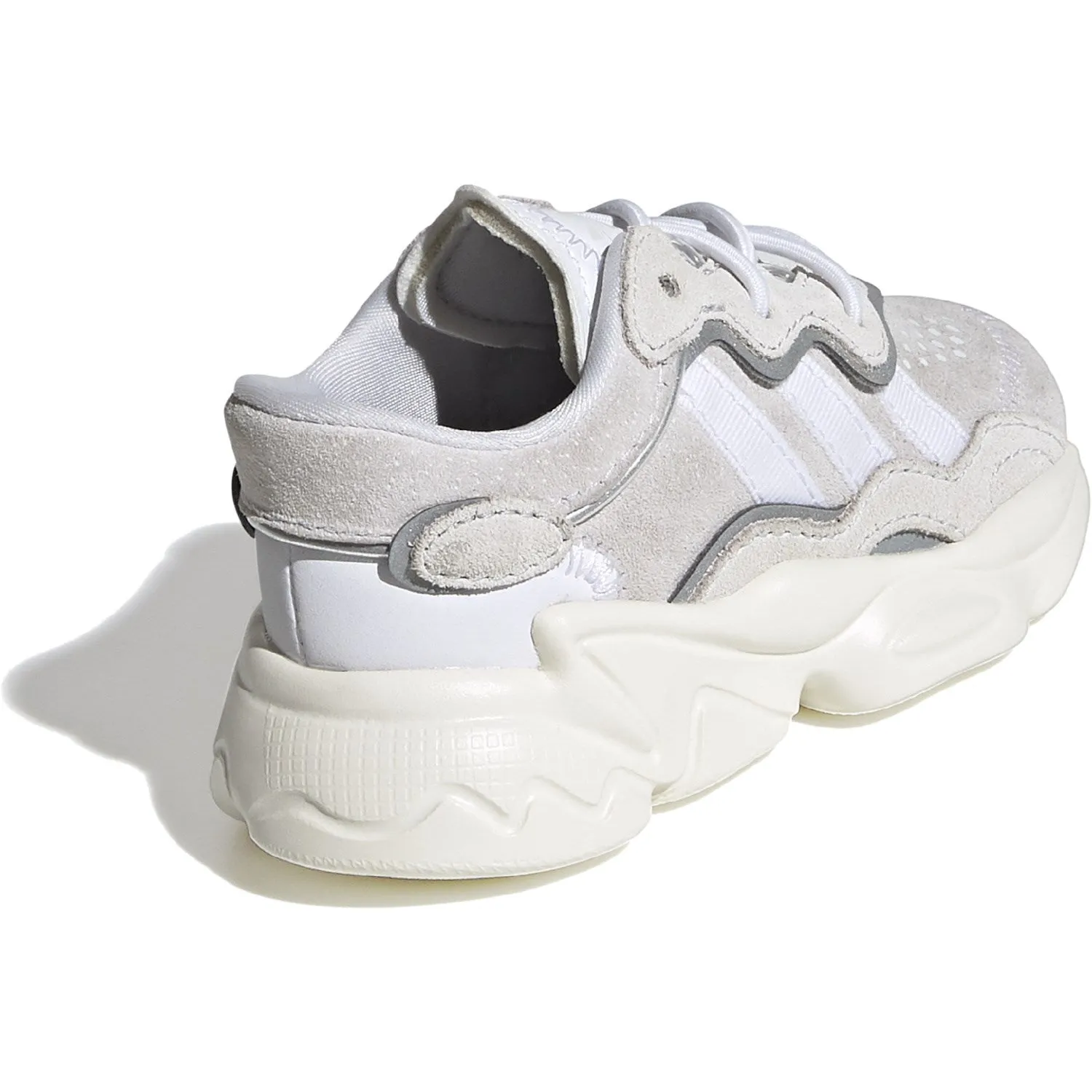 adidas Originals Crystal White/Cloud White/Off White Ozweego El I Sneakers