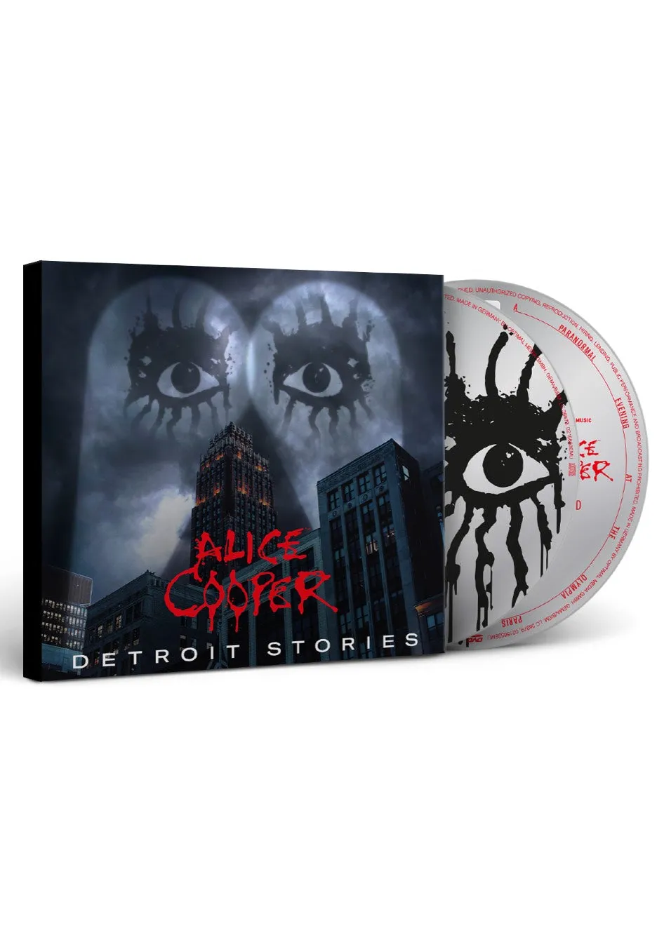 Alice Cooper - Detroit Stories Ltd. - Digipak CD   DVD