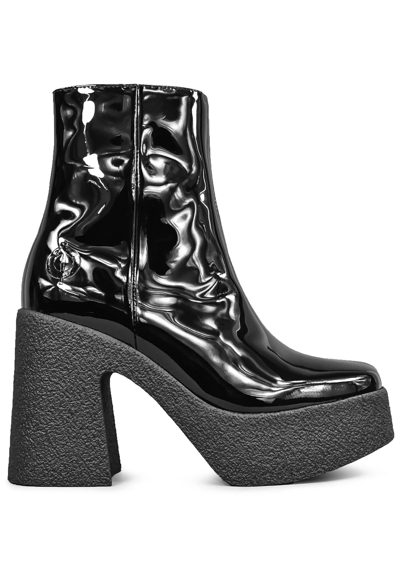 Altercore - Mazikeen Vegan Black Patent - Heels