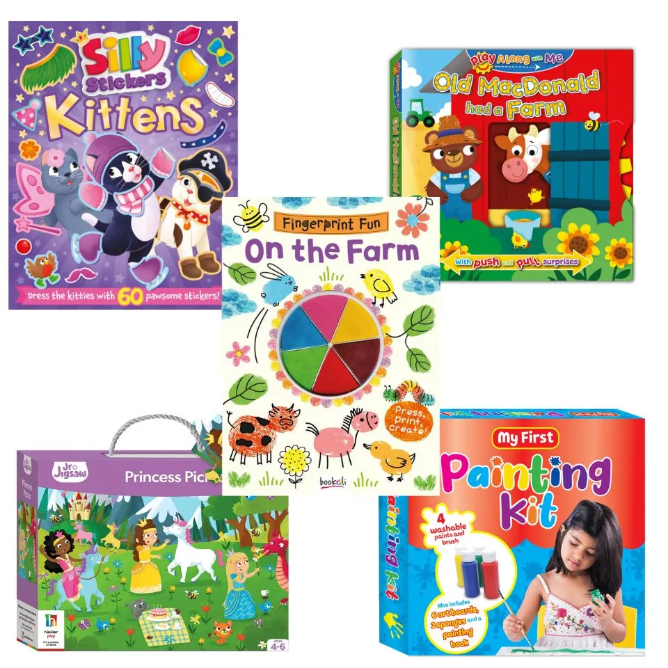 Animal Antics & Artistry Toddler's Bundle