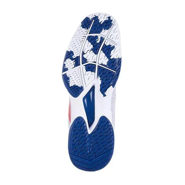 Babolat Jet Tere All Court Men's Tennis Shoes - White/Estate Blue