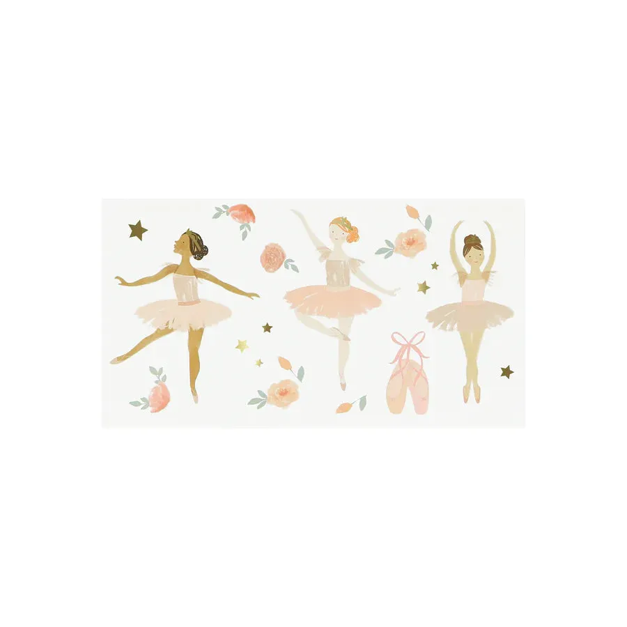 Ballet Temporary Tattoos (2 sheets)