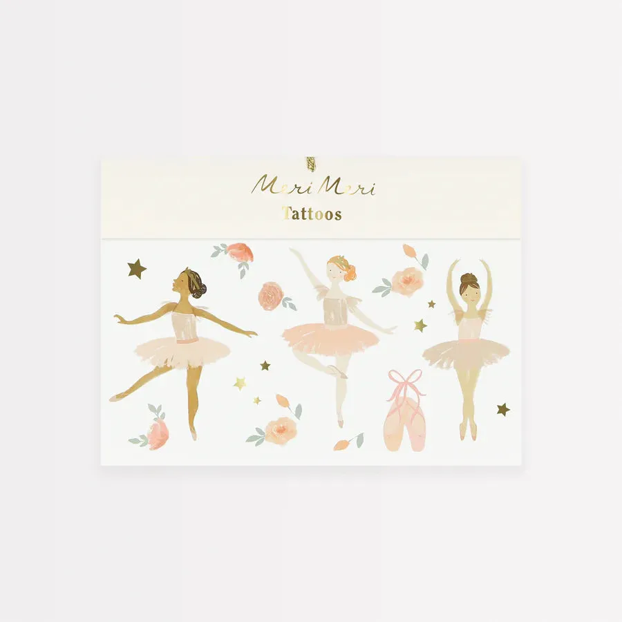 Ballet Temporary Tattoos (2 sheets)