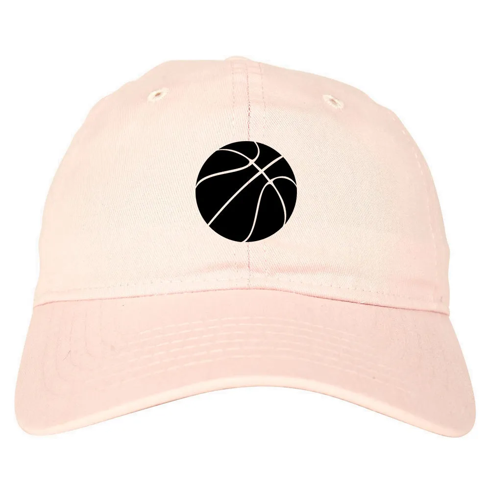 Basketball Logo Chest Mens Dad Hat Baseball Cap