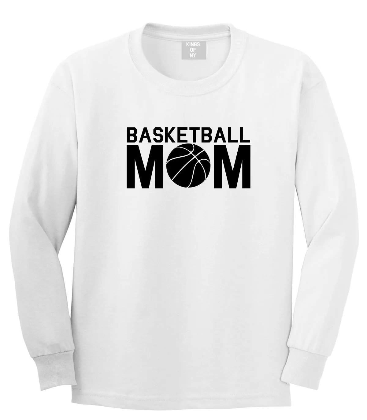 Basketball Mom Mens Long Sleeve T-Shirt