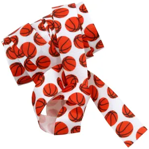 Basketball Sports Ribbon - 5 Yards