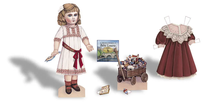 Bebe Louvre, A  Paper Doll