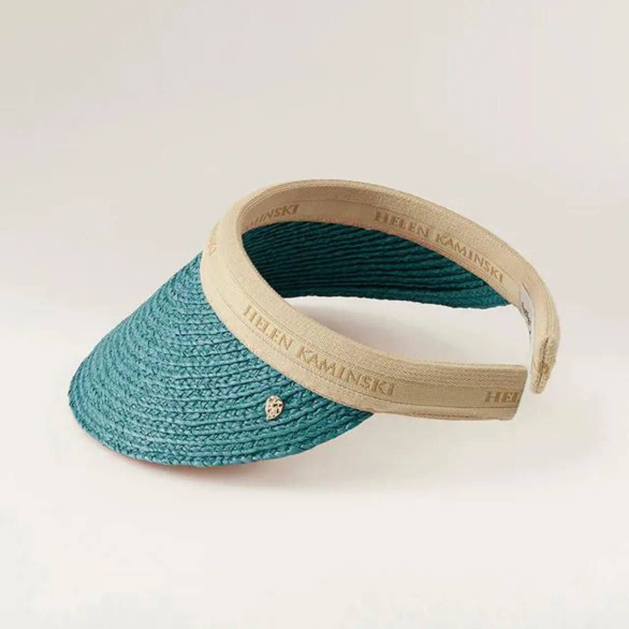 Bianca Visor in Capri/Natural Logo