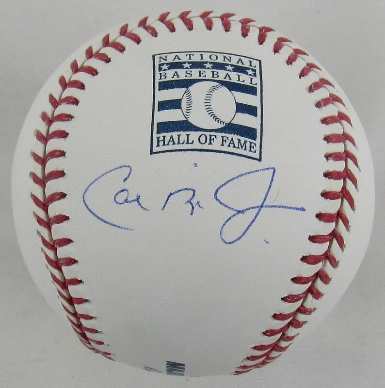 Cal Ripken Signed Rawlings HOF Baseball Fanatics Hologram