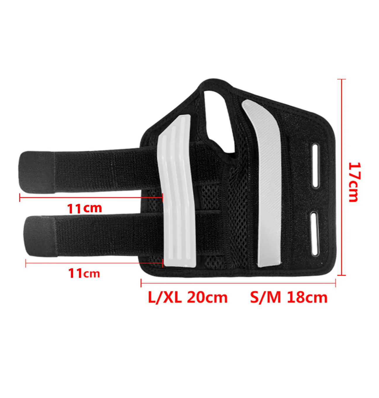 Carpal Tunnel Wrist Brace Support With Metal Stabilizer-Left(S/M)