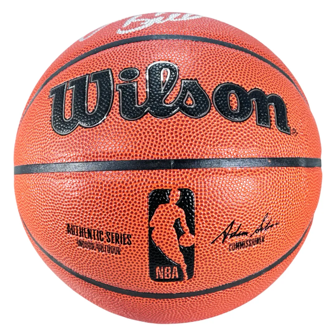 Chauncey Billups Signed NBA Wilson Authentic Series Basketball (Beckett)