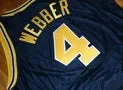 Chris Webber Michigan Wolverines College Basketball Throwback Jersey