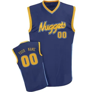 Denver Nuggets Customizable Style Basketball Jersey