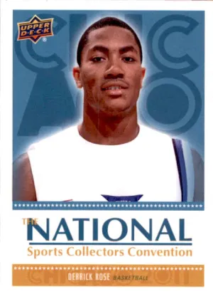 Derrick Rose, National Sports Collectors Convention, 2011 Upper Deck Basketball