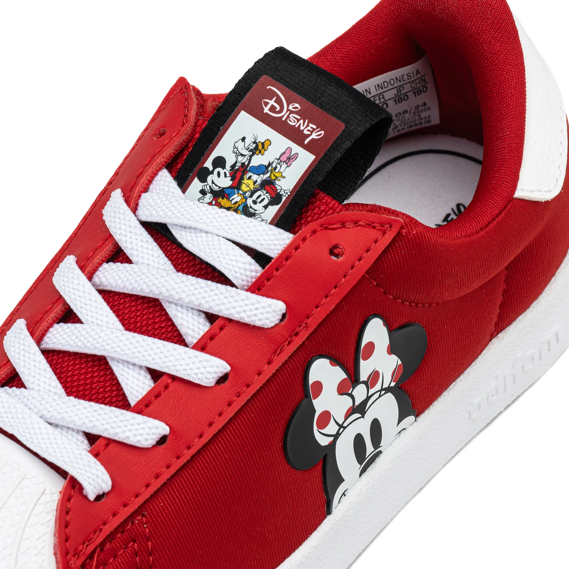 Disney x Adifom Superstar 360 Preschool Lifestyle Shoes (Red/White)