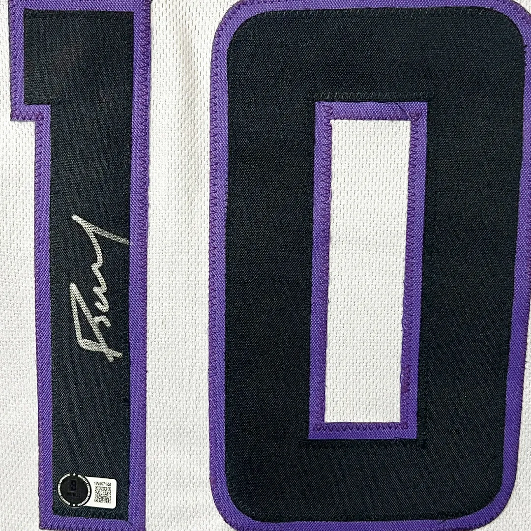 Domantas Sabonis Signed Sacramento White Basketball Jersey (Beckett)