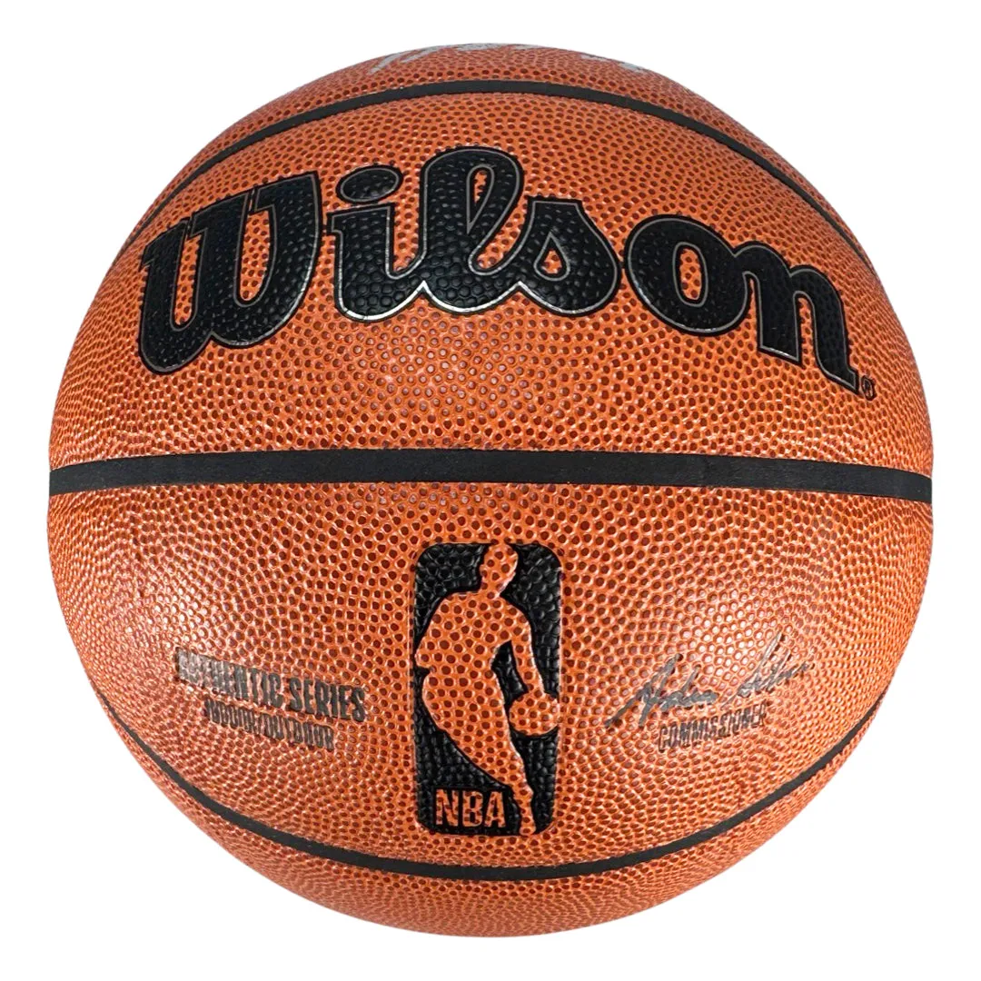 Dominique Wilkins Signed HOF 06 Inscription Wilson Authentic Series Basketball (JSA)