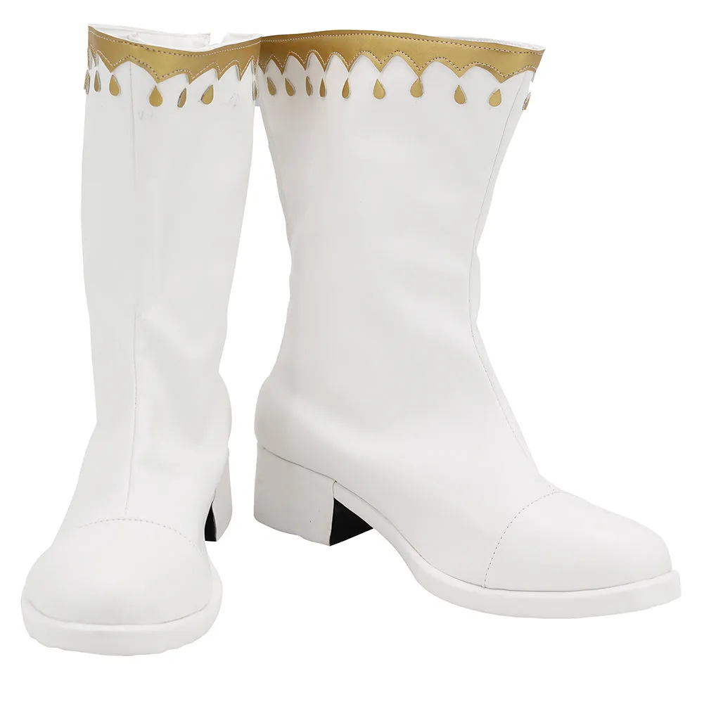 Elizabeth Liones Boots Halloween Costumes Accessory Cosplay Shoes