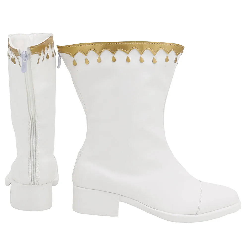 Elizabeth Liones Boots Halloween Costumes Accessory Cosplay Shoes