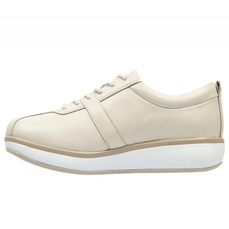 Emma Women's Leather Lace Up Trainer