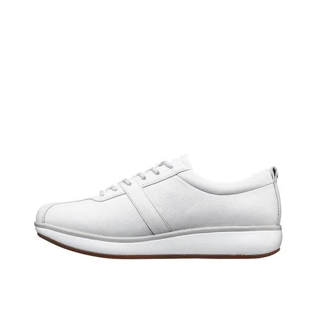 Emma Women's Leather Lace Up Trainer