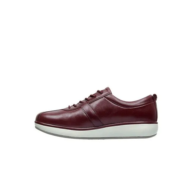 Emma Women's Leather Lace Up Trainer