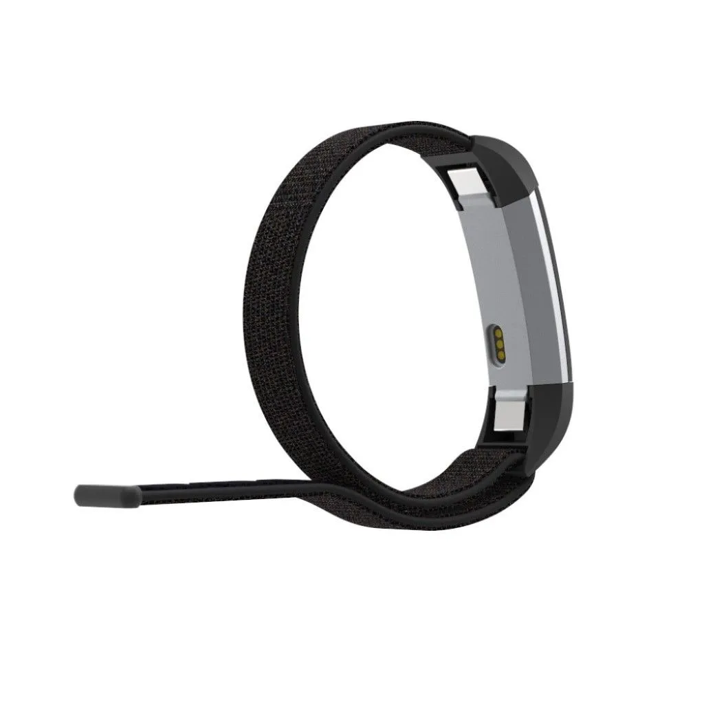 Fitbit Ace velcro closure flexible watch strap - Black