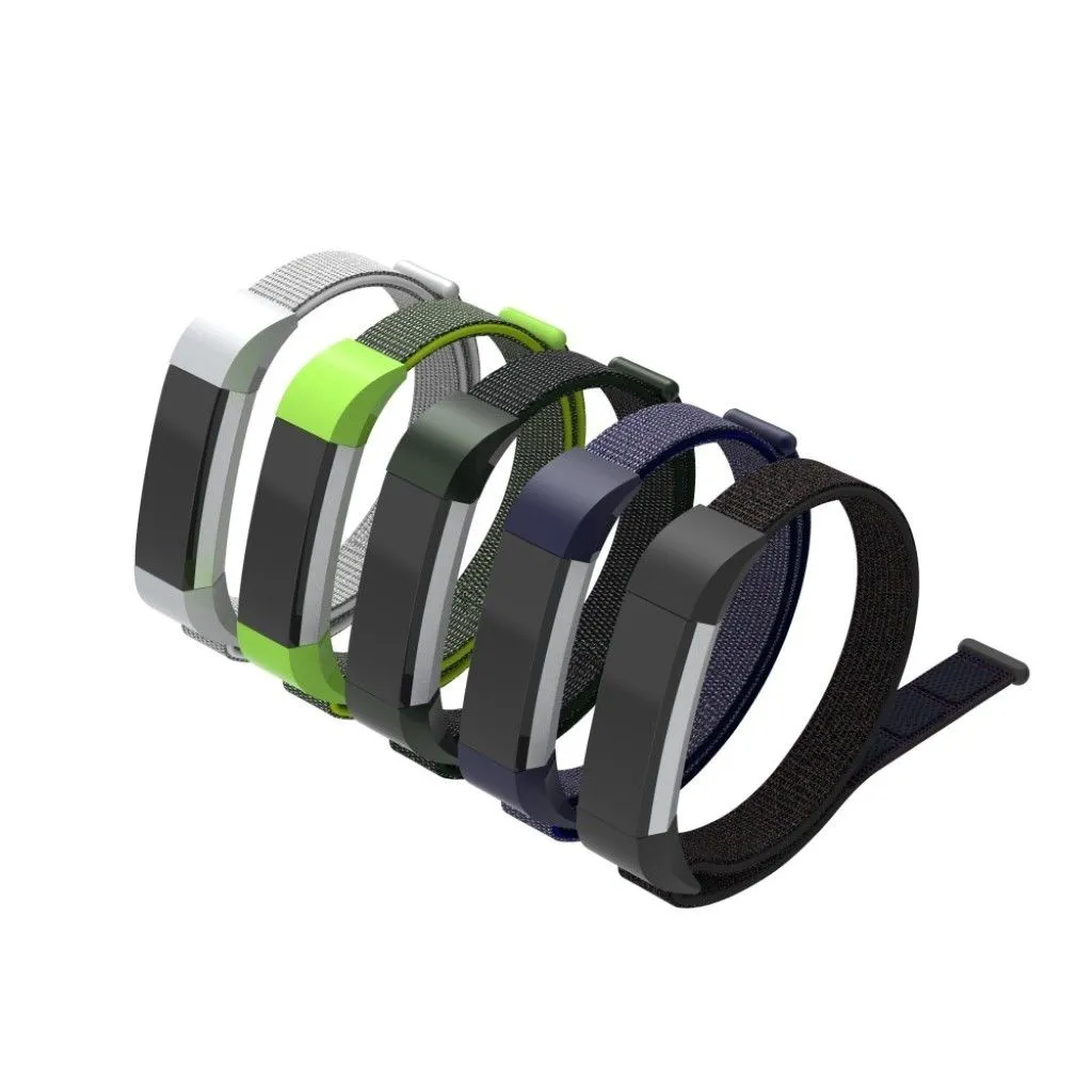 Fitbit Ace velcro closure flexible watch strap - Black