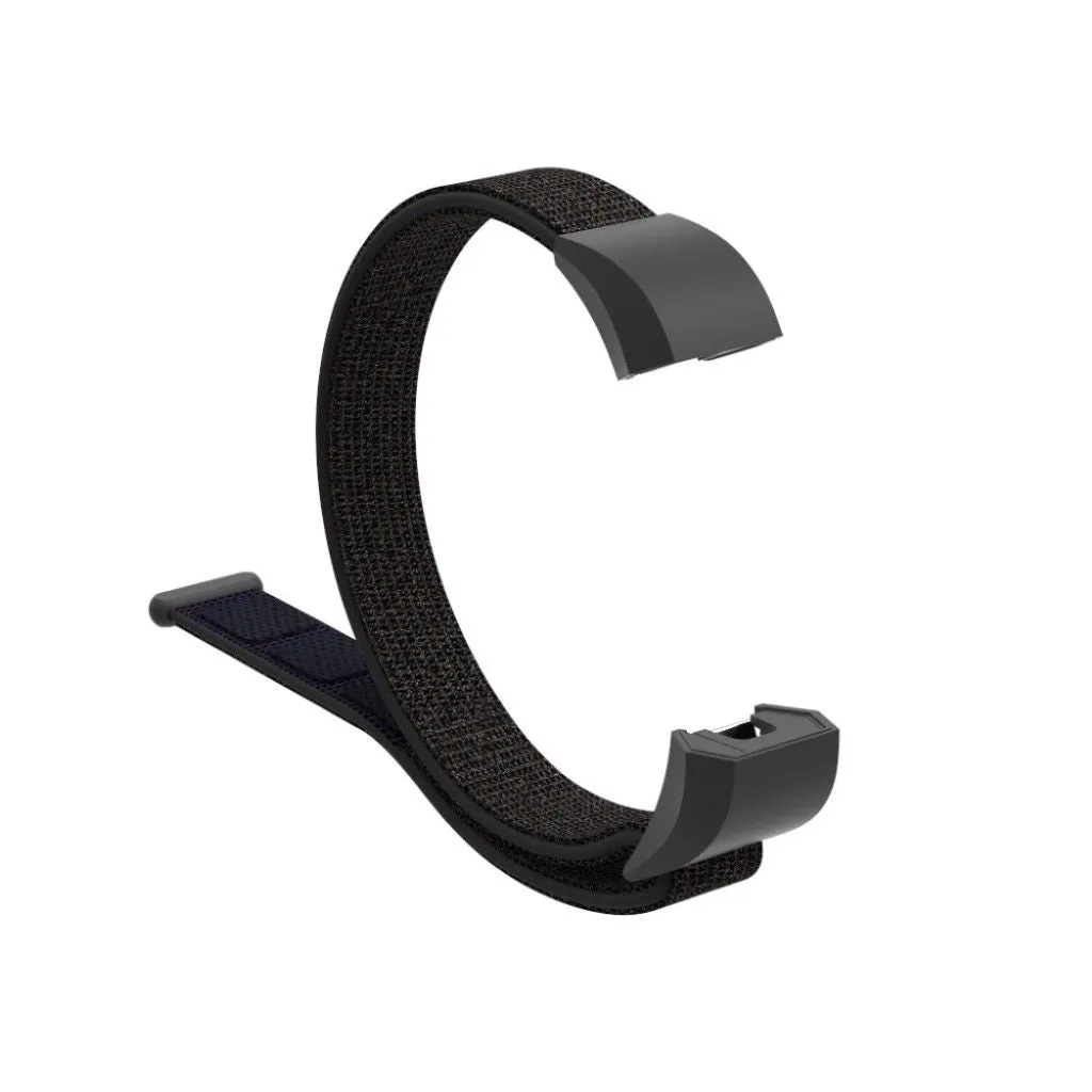 Fitbit Ace velcro closure flexible watch strap - Black