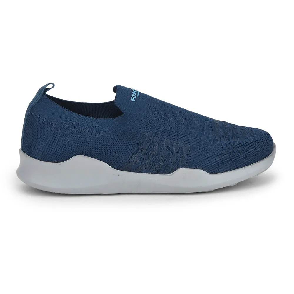 Force 10 Sports Non Lacing Shoes For Ladies (T.Blue) AVILA-42 By Liberty