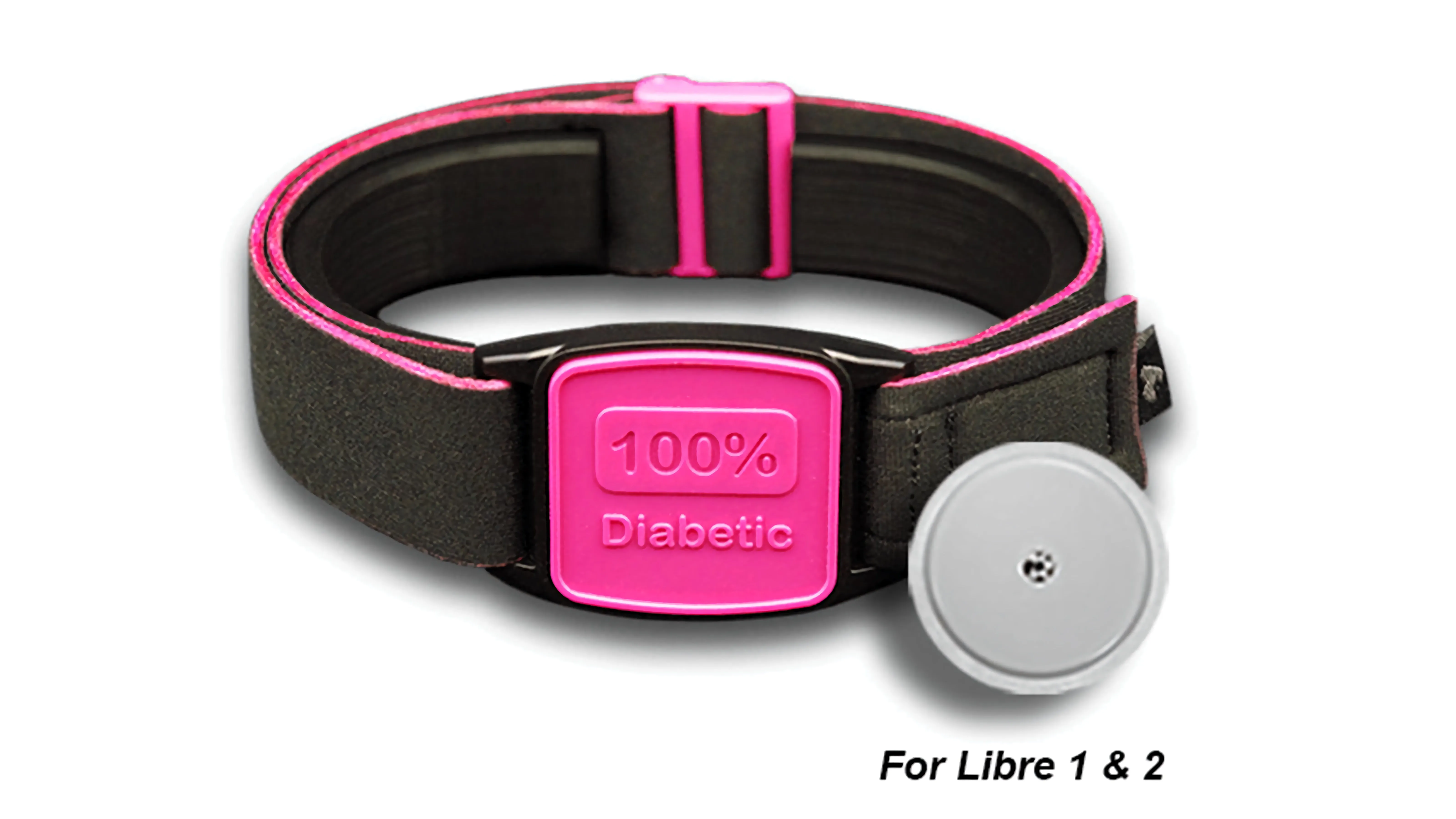 Freestyle Libre 2 CGM Sports & Swim Armband - Magenta 100 Libreband