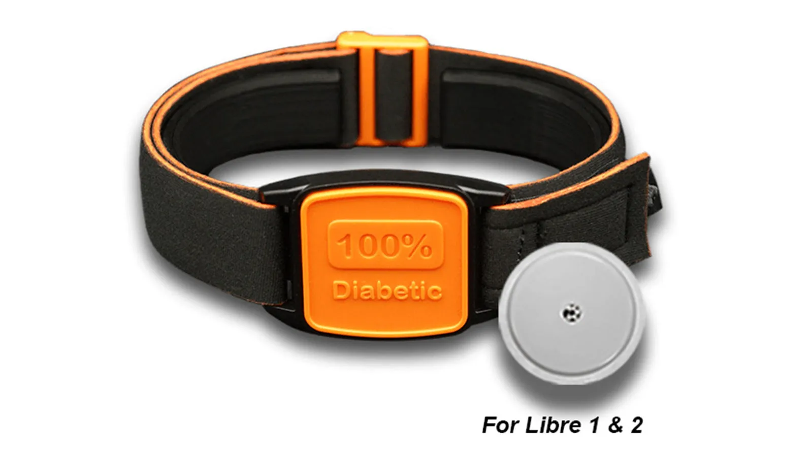 Freestyle Libre 2 CGM Sports & Swim Armband - Orange 100 Libreband