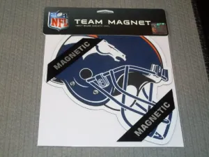 Fremont Die NFL Denver Broncos Team Magnet, 8"