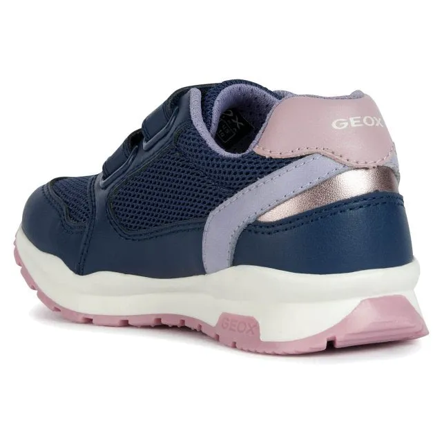 Geox Pavel Junior Girl Sneaker Light Navy