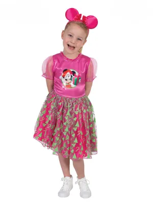 Girls Costume - Minnie Mouse Christmas Tutu Dress