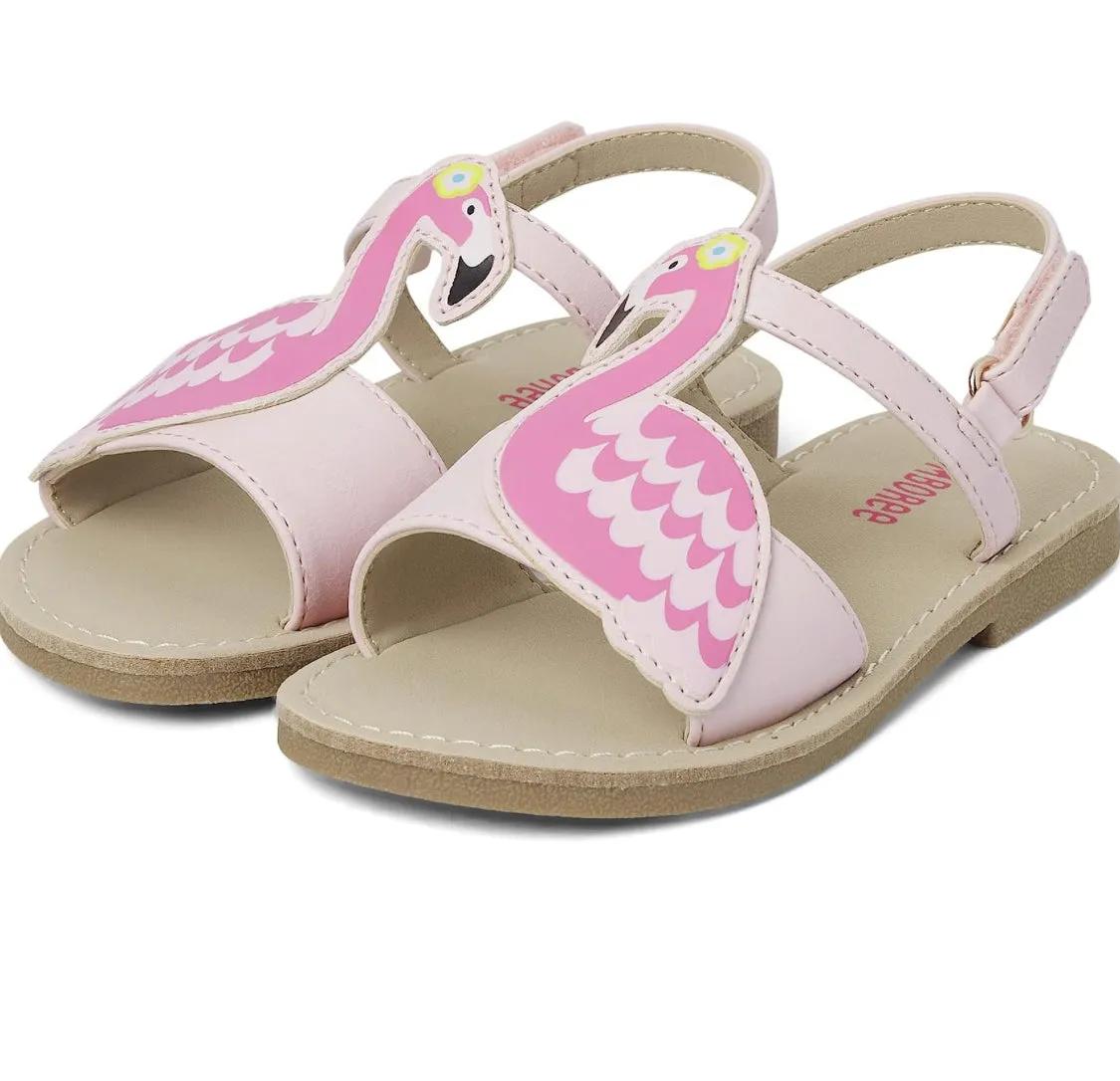 Girls Flamingo Sandals