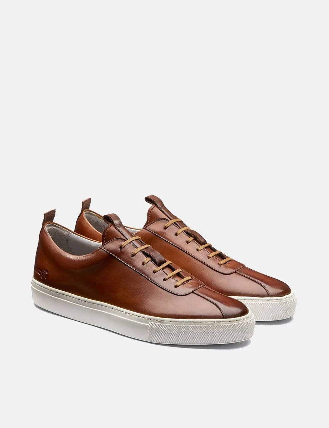 Grenson Sneakers 1 (Hand Painted) - Tan