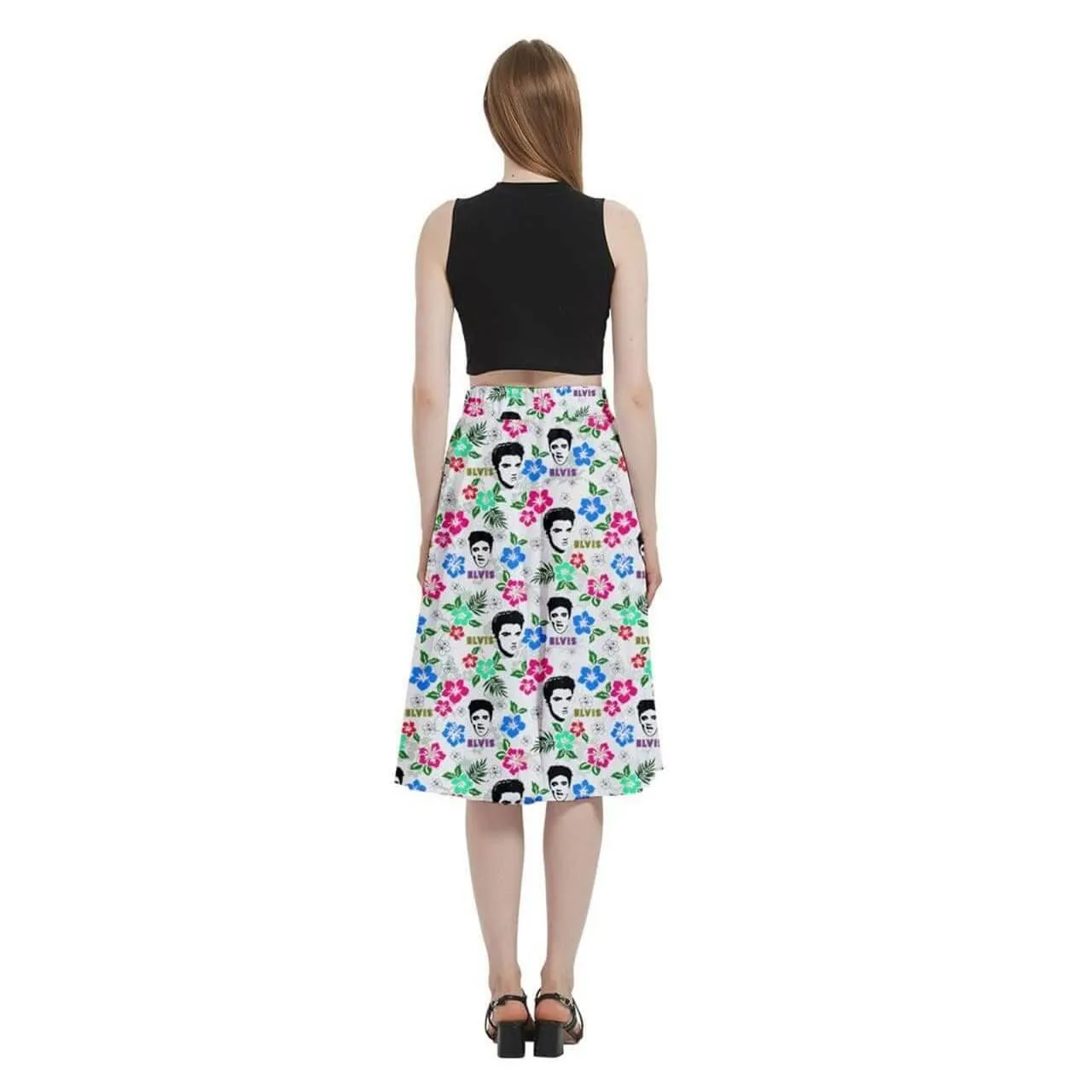 Hawaii Elvis Full Circle Skirt