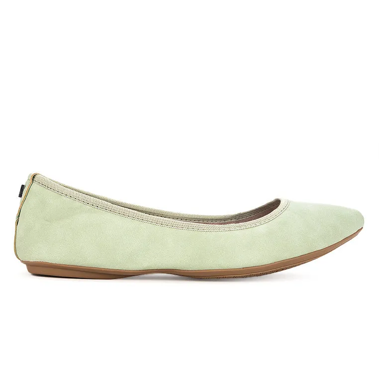 JANEY Ballet Flat Shoes - Green